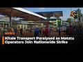 Kitale Transport Paralysed as Matatu Operators Join Nationwide Strike