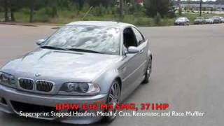 BMW E46 M3 Full Supersprint Exhaust Drive-by