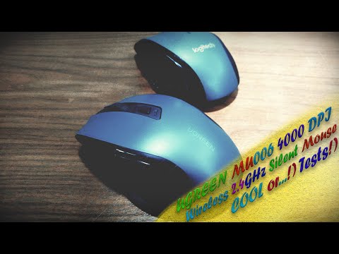Беспроводная 2,4 ГГц бесшумная мышь UGREEN-MU006 4000 DPI. (Новинка 2022). Чё за ДеЖаВю!)