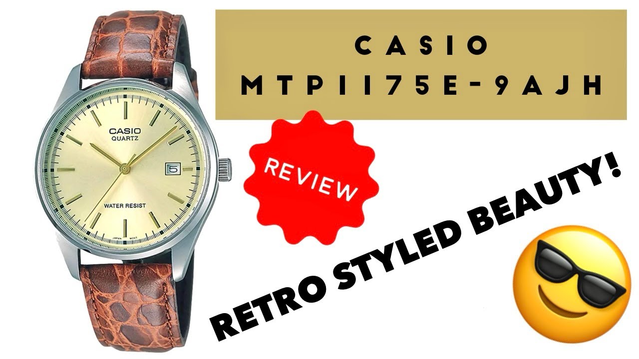 Casio MTP1175E-9AJH review: this retro analogue watch is styled