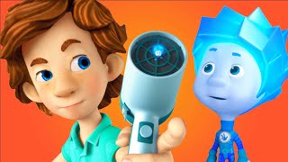 The Hair Dryer! | The Fixies | Cartoons for Children | #HairDryer