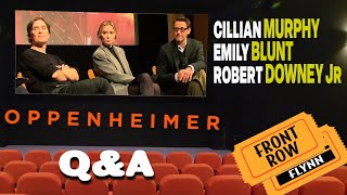 OPPENHEIMER w/actors Cillian Murphy, Emily Blunt, Robert Downey Jr.; moderated by Stacey Wilson Hunt