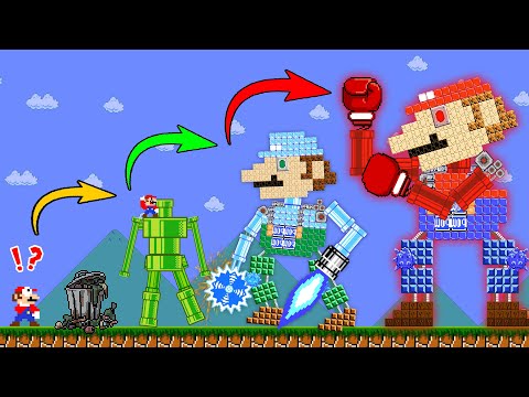 EVOLUTION Of Mario Robot: Every Seed Makes Mario Become ROBOT | 2TB Story Game
