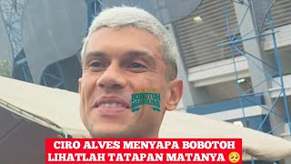 Tatapan Mata Ciro Alves Ketika Menyapa Bobotoh Skuad Malut United Lakukan Ot Di Gbla 