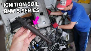 HOW TO REPLACE IGNITION COIL ON BMW E60 E61