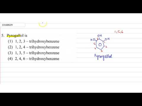 Video: Løser pyrogallol seg opp i vann?