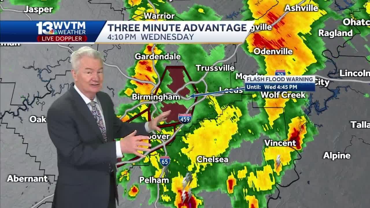Rain moves out Wednesday night - YouTube