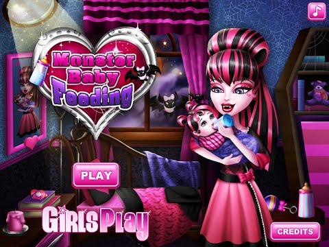 monster high baby games