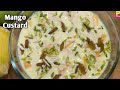 Mango fruit custard recipe      pinky ki duniya from delhi 