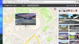 Barcelona fc via google maps and street view