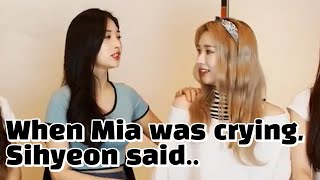 [EVERGLOW] The Way Sihyeon Consoles Mia