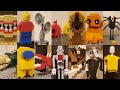All lego scp characters  scp creepy facility compilation 1  2