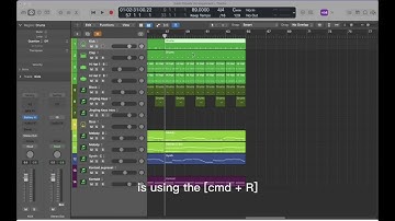Duplicate Region Shortcut in Logic Pro