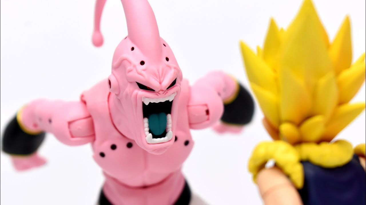 TAMASHII NATIONS Bandai SH Figuarts Majin Buu (Zen Ver.) Dragon Ball Z  Action Figure