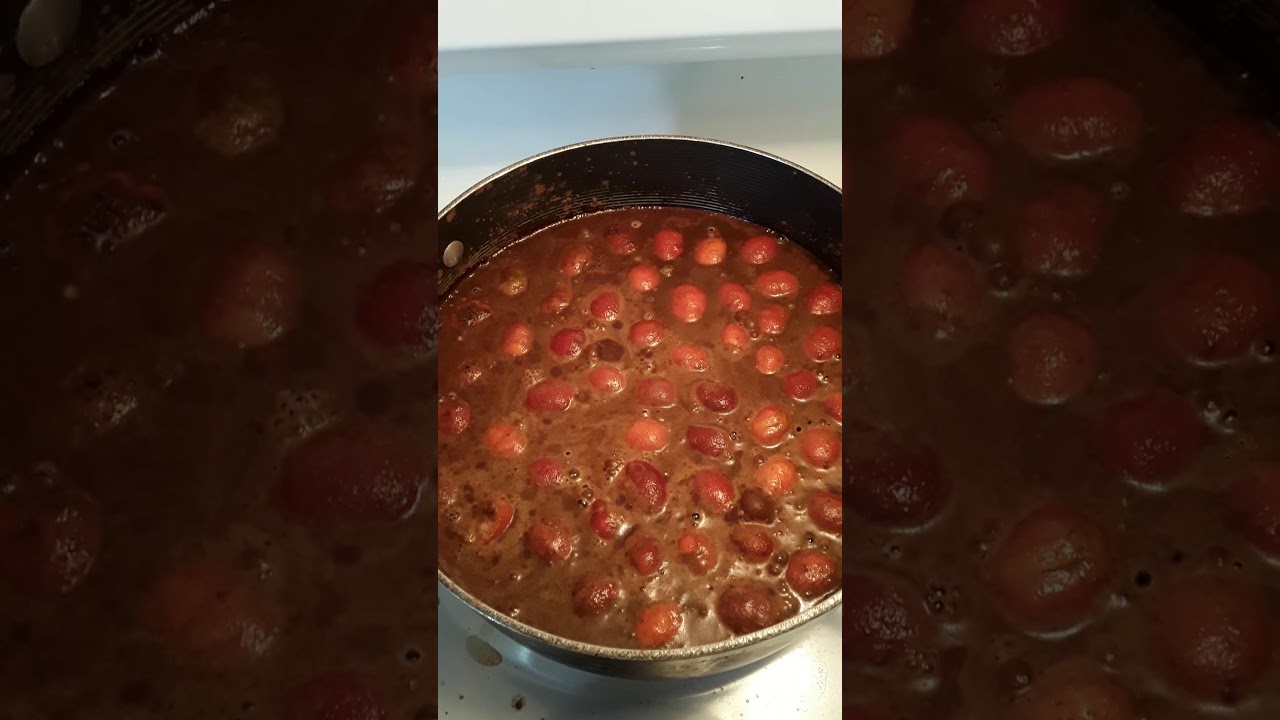 como preparar un dulce o conserva de mango y jocotes o ciruelas. YouTube