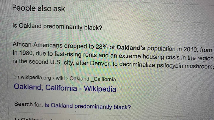 Google Is Perpetuating Racist Stereotypes About Oakland In Its Search Results Pages