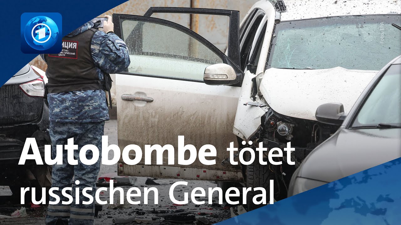 Anschlag mit Autobombe: Russischer General bei Explosion in Moskau getötet
