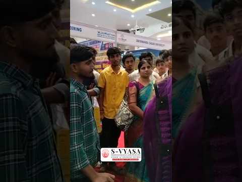 S-VYASA School of Advanced Studies at VK Education Fair 2025, Ballari, Karnataka #svyasa #ballari