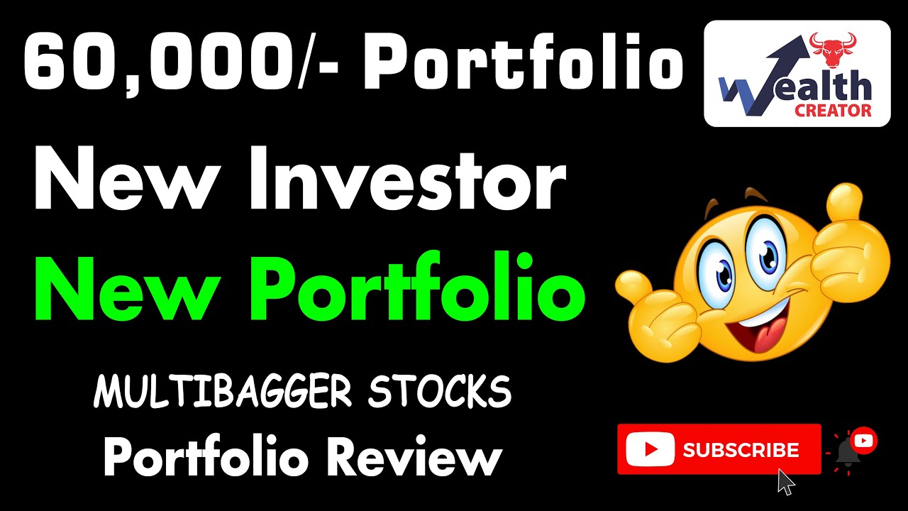 New Investor Portfolio Review Portfolio Review Live portfolio