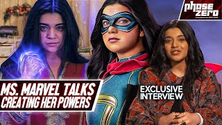 Ms. Marvel Star Explains Creating Her New Powers! Iman Vellani Exclusive Interview