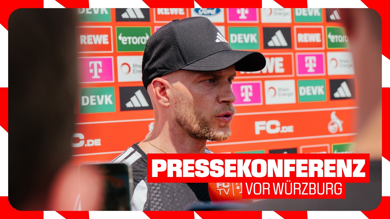 Pressekonferenz vor Würzburg | 1. FC Köln