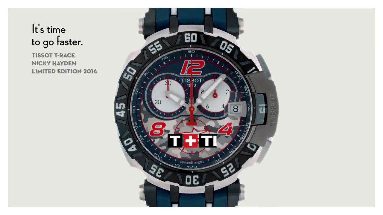nicky hayden tissot watch 2017