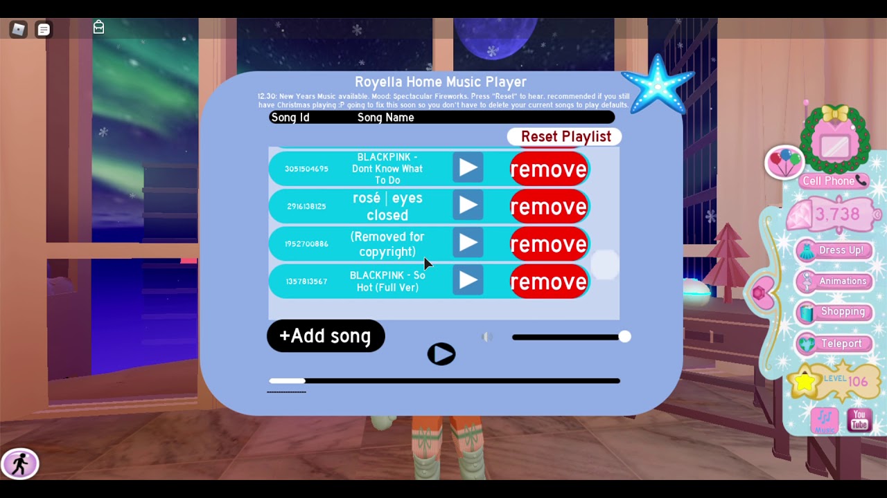 Music ID codes for Royale high! YouTube