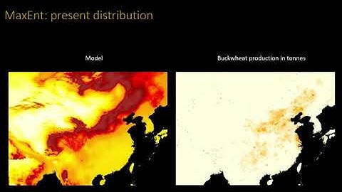 Bayesian Species Distribution Modelling of Domesticated Plants