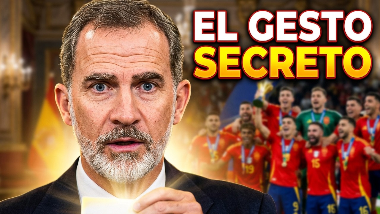 💥 FELIPE VI SURPRISES SPAIN: the unexpected gesture no one saw coming -  YouTube