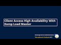 Client Access High Availability with Kemp Load Master | Exchange Server