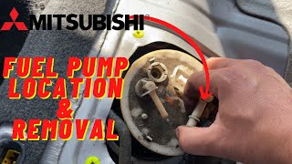 How To Replace Mitsubishi Lancer Fuel Pump And Its Location