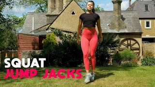 Squat Jump Jacks