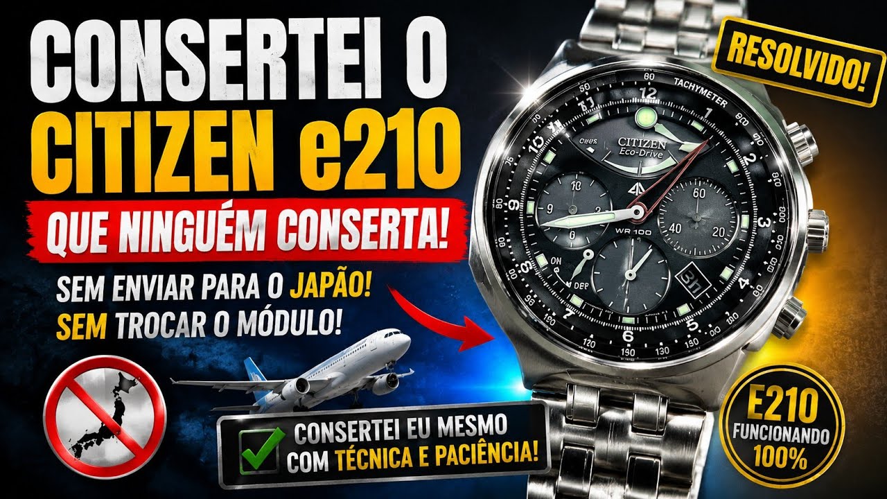 Another lemon manufactured by Citizen, E210 eco-drive watch