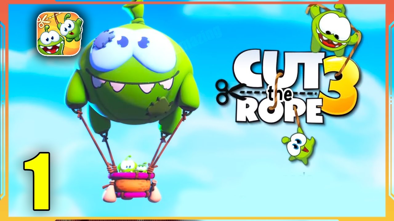 Cut the Rope Remastere‪d Level 3-1 To 3-24 Gameplay Walkthrough Video -  Chapter 3 - Part 3 (iOS)