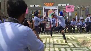 Purjaa Bhangra || Flashmob Cafeteria || UPES || Dehradun