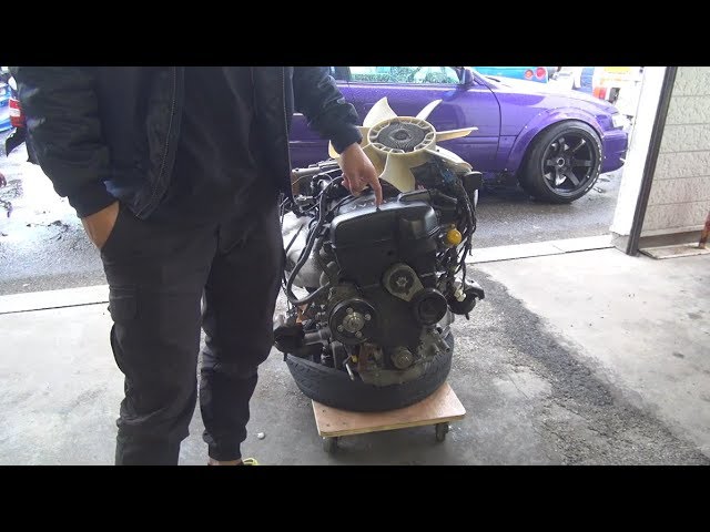 2JZ] I bought an engine [2JZ] - YouTube