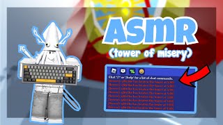 Tower of Misery but it's CLICKY Keyboard ASMR | Roblox ASMR