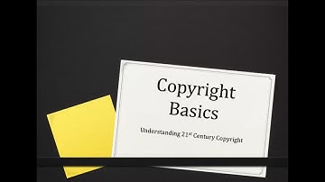 Research 101: Copyright Basics
