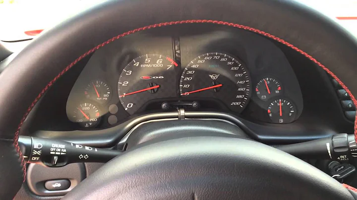 2003 Corvette Z06 Start Up and Idle