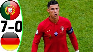 Portugal vs Germany 7-0 - All Goals and Highlights - 2024 🔥 RONALDO