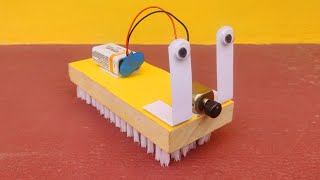 How to Make a Bristle Bot Robot | Science Project | DIY - Brush Robot | How To Make a Robot