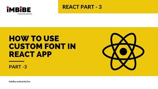 how to add custom font in reactjs || google font in reactjs || tutorial for beginner || #reactjs