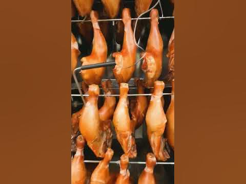 Окорочок горячего копчения. Скоро видео на канале! - YouTube