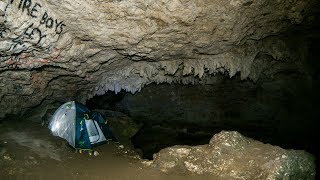 Acampando en una Cueva !! | Pinoltepec