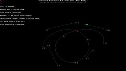 Bezier Spline Demo And Source Code