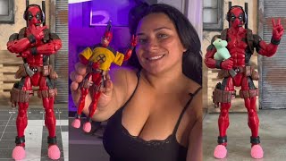 Marvel Legends Deadpool Custom Kitbash Head Swaps, Size Comparisons And More