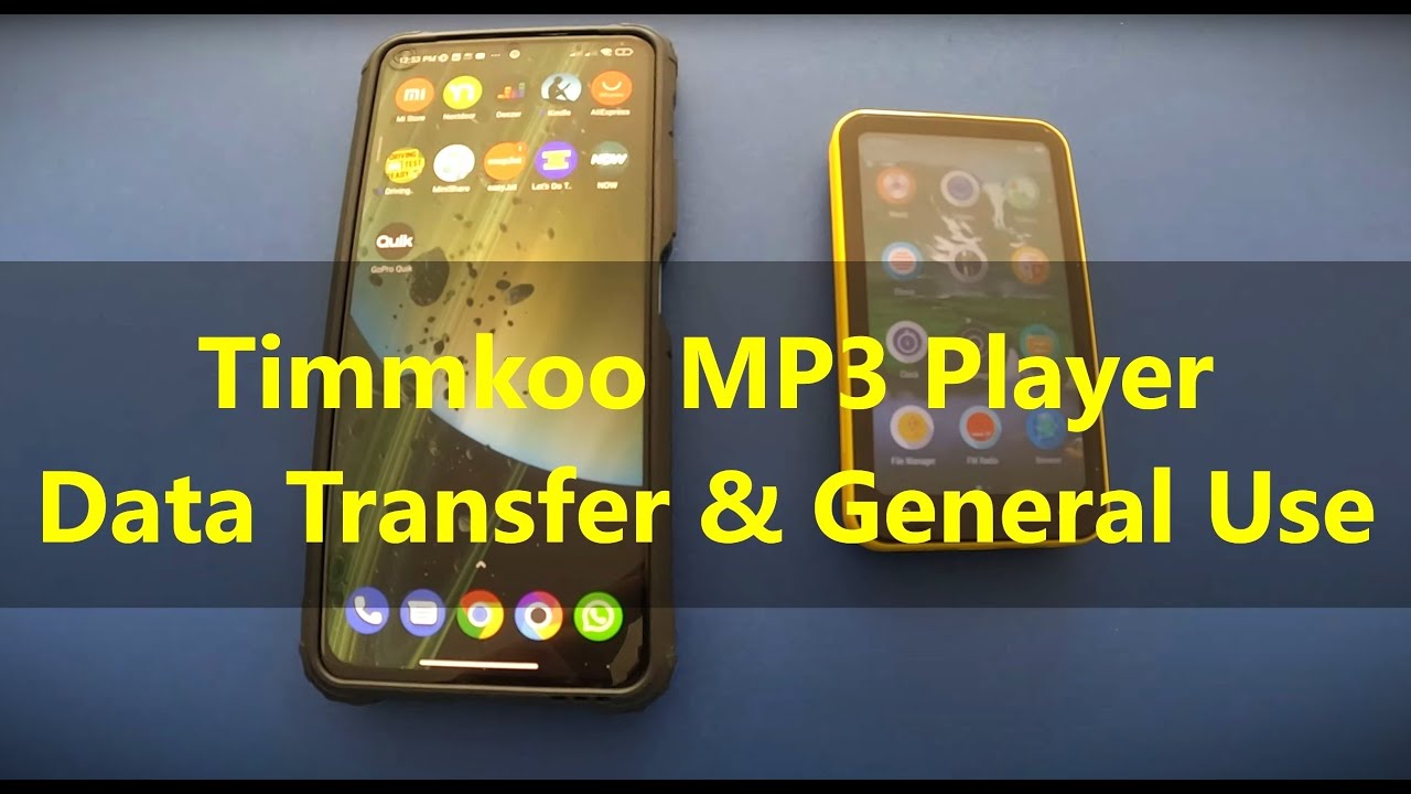 Timmkoo MP3 Player   Data Transfer General Usage and Review