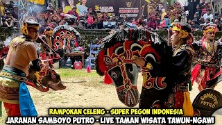 Jaranan SAMBOYO PUTRO Rampokan Celeng ❗Live Taman Wisata Tawun Ngawi