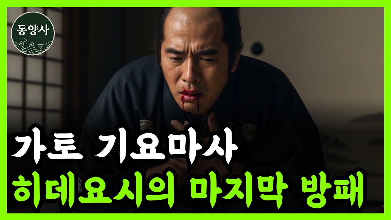 《중국 역사》 임진왜란의 적장 가토 기요마사, 도쿠가와 이에야스에게 독살당한 충격적 이유 l 역사 인물 l 고전