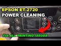Epson ET-2720 Clogged Nozzles? Fix It Fast with Power Cleaning!